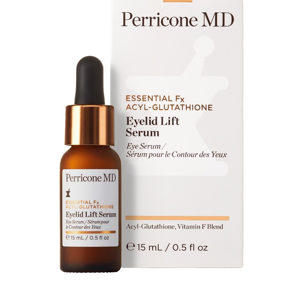 New — Perricone MD Essential Fx Acyl-Glutathione Eyelid Lift Serum 0.5 oz.